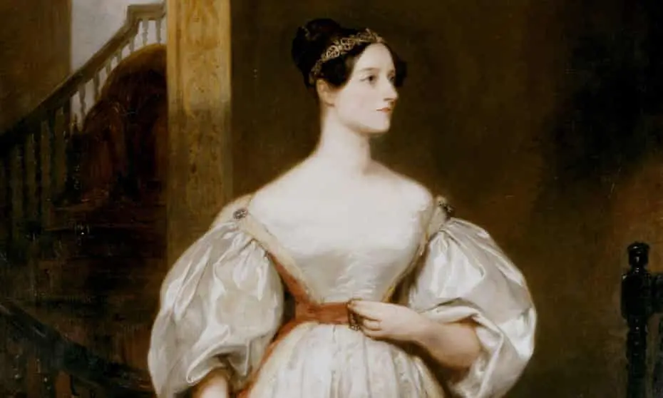 A portrait of Ada Lovelace