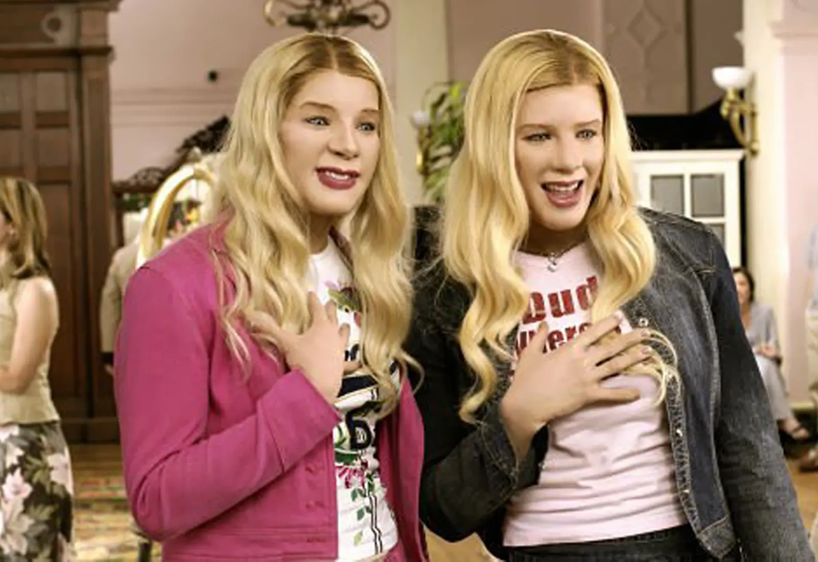 Some unconvincingly undercover police, from the movie White Chicks