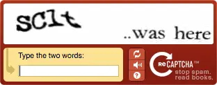 A CAPTCHA test